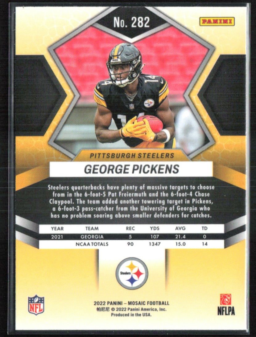 George Pickens RC Debut