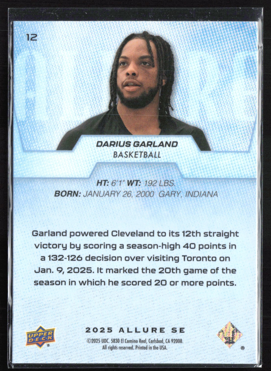 Darius Garland 2025 Allure SE