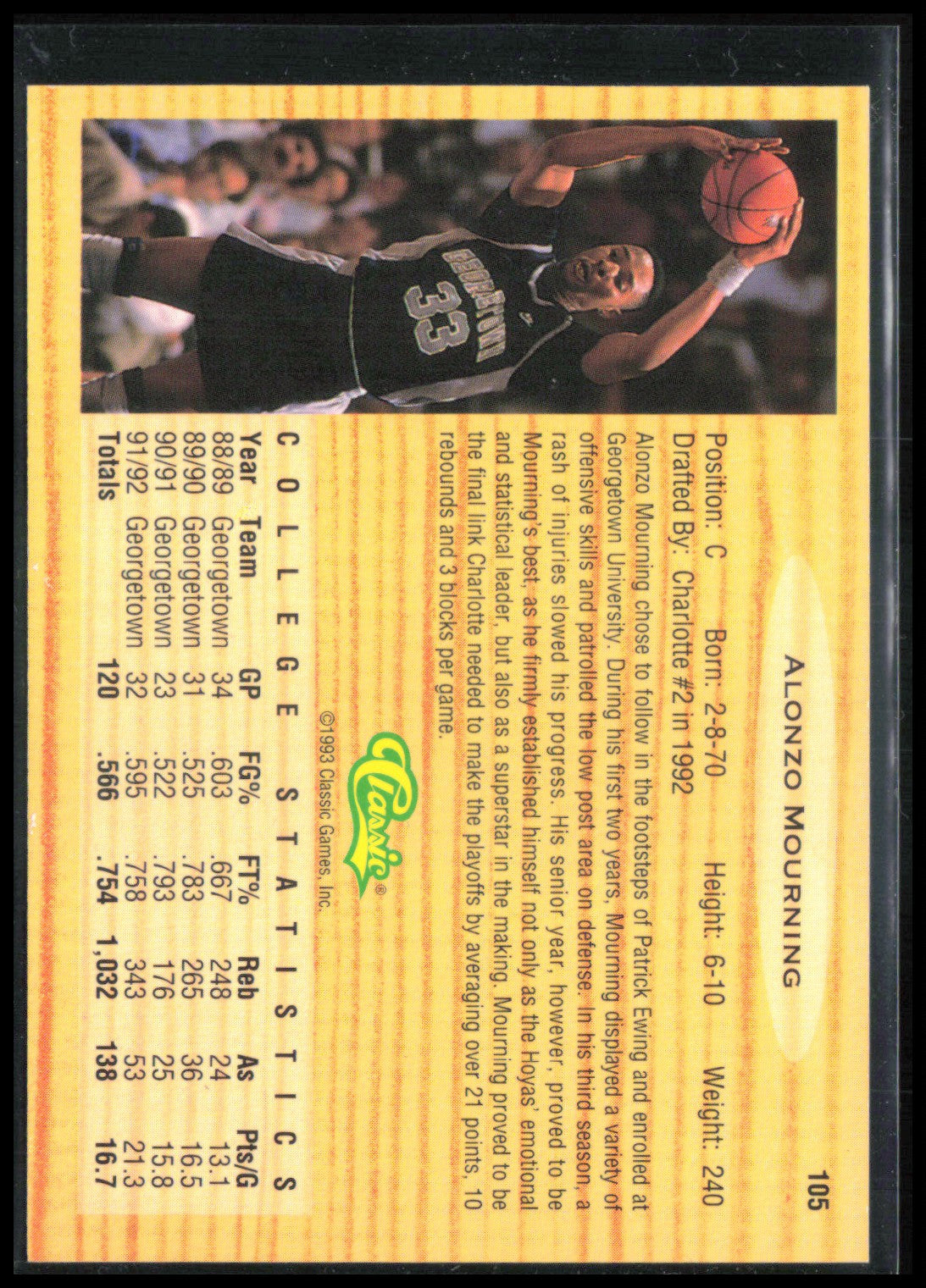 Alonzo Mourning