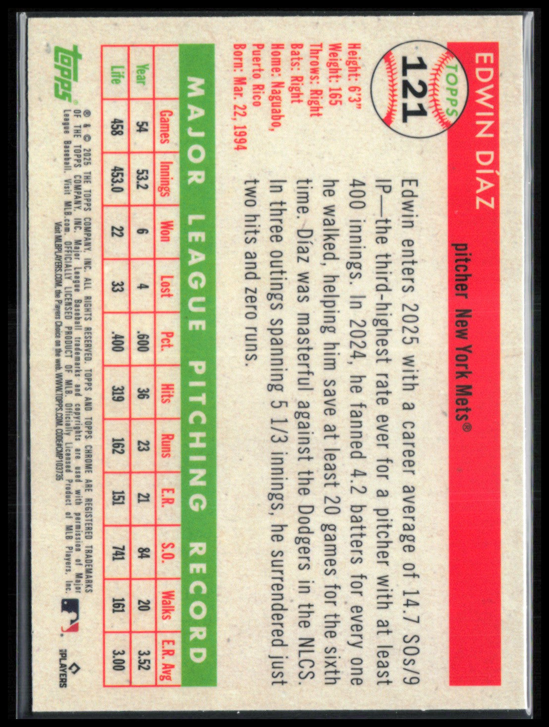 Edwin Diaz Logofractor /499