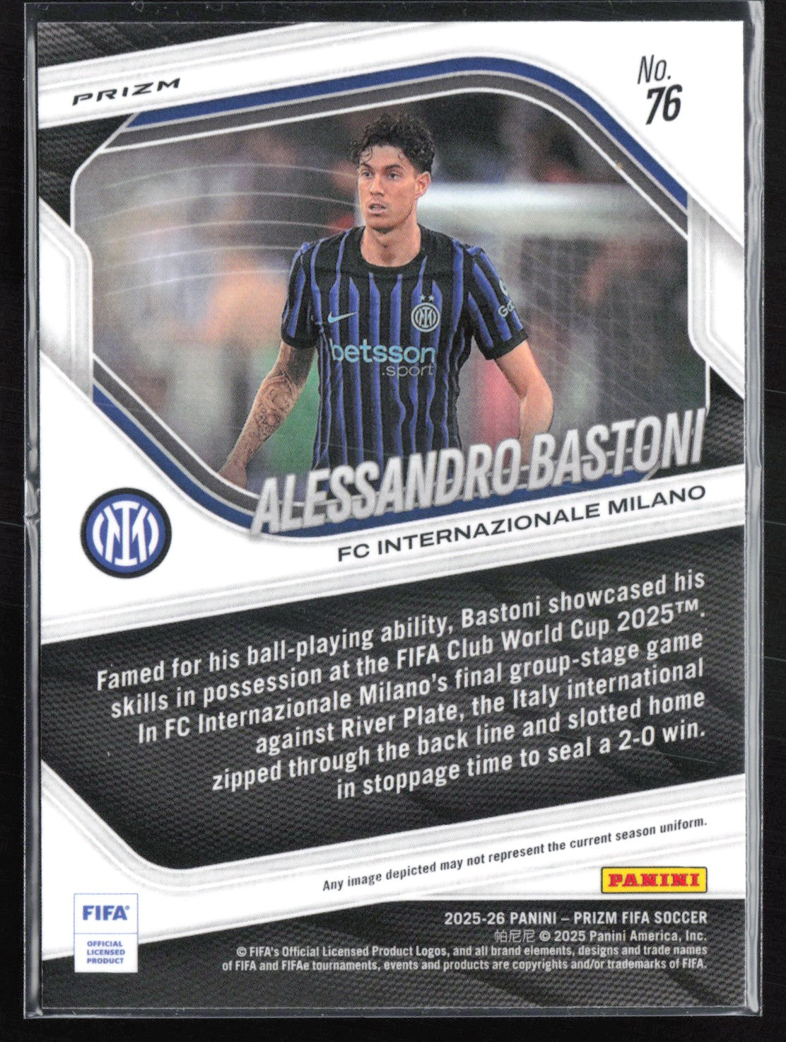 Alessandro Bastoni Pink Mosaic