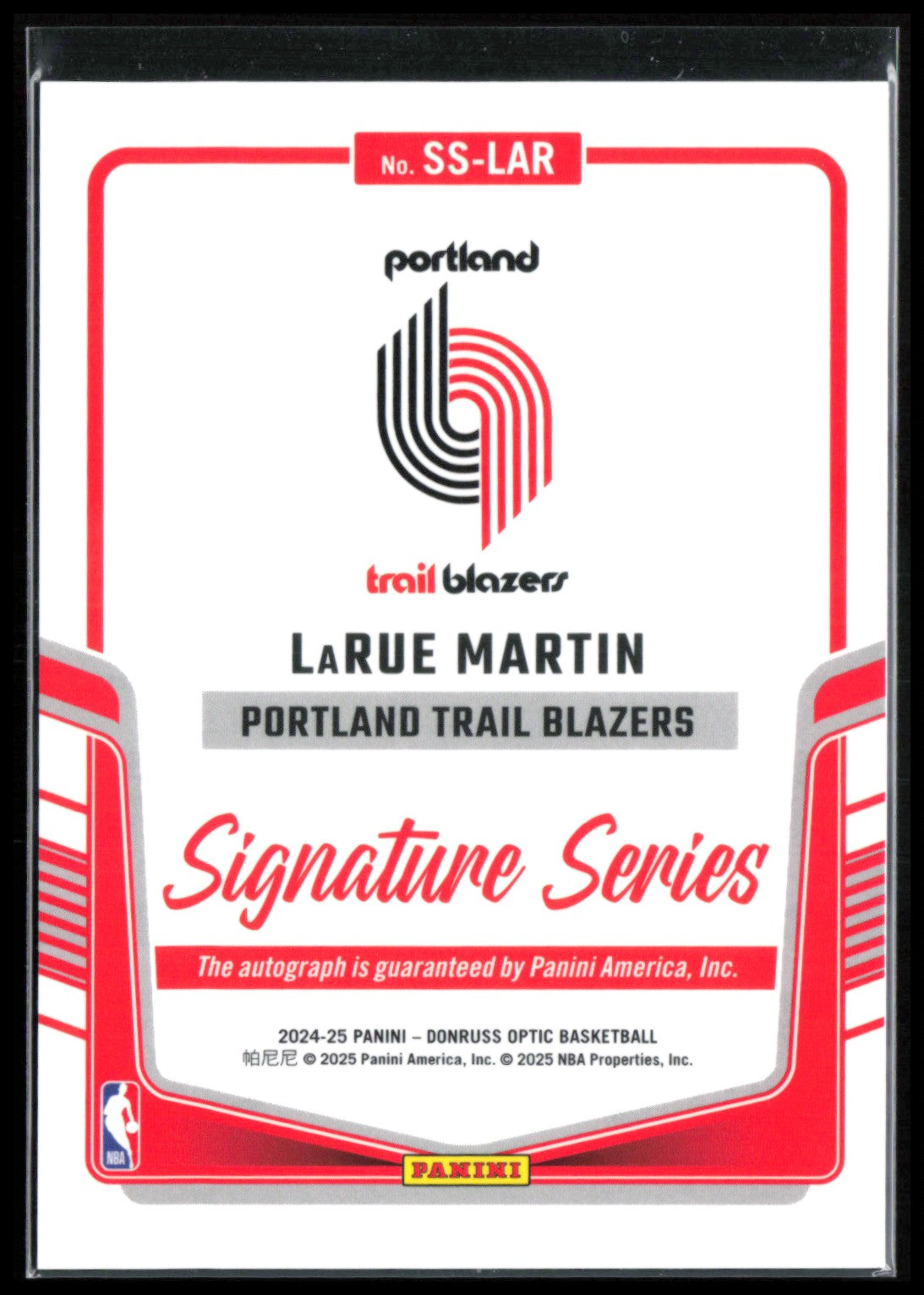 LaRue Martin Auto Signature Series