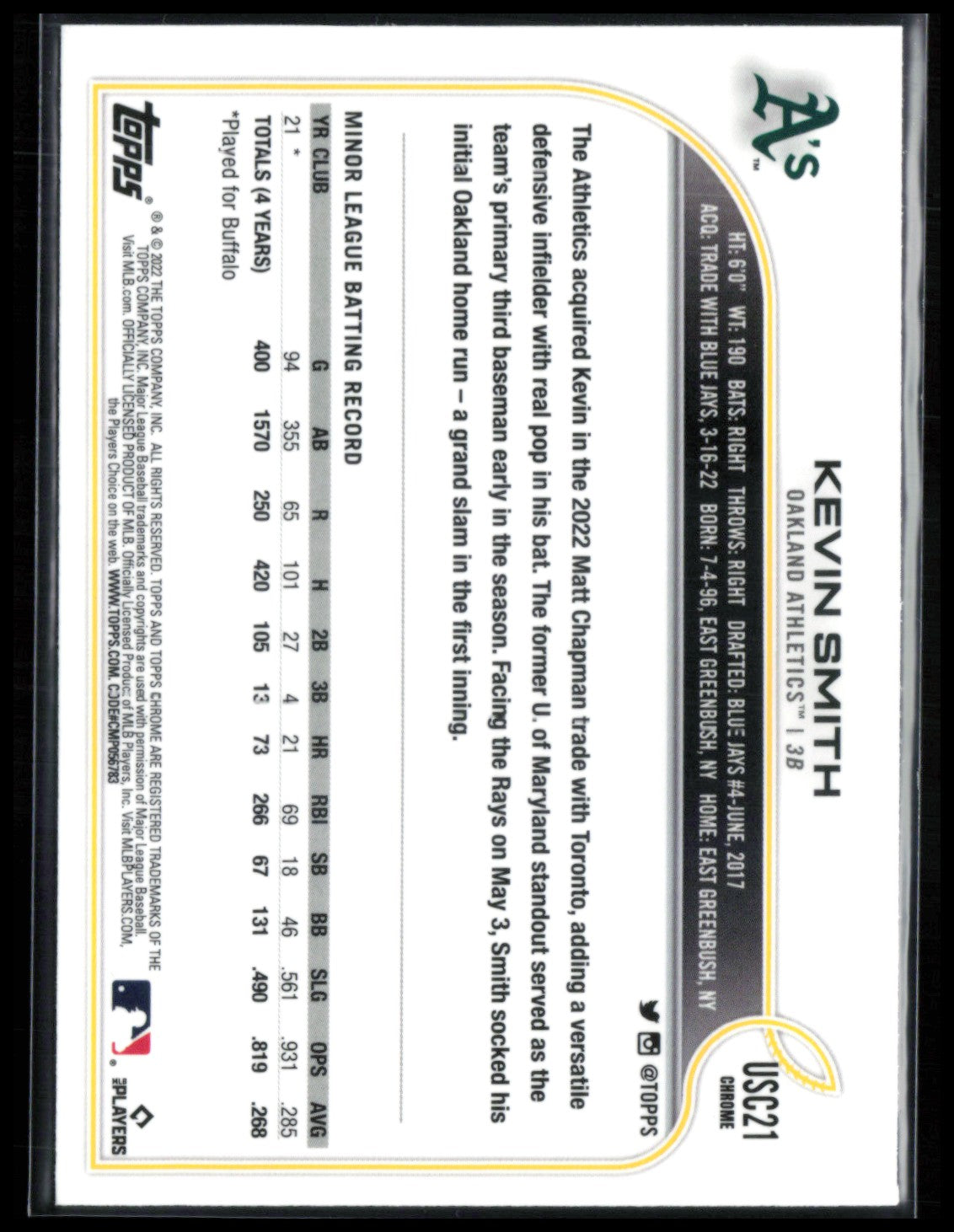 Kevin Smith RC Purple