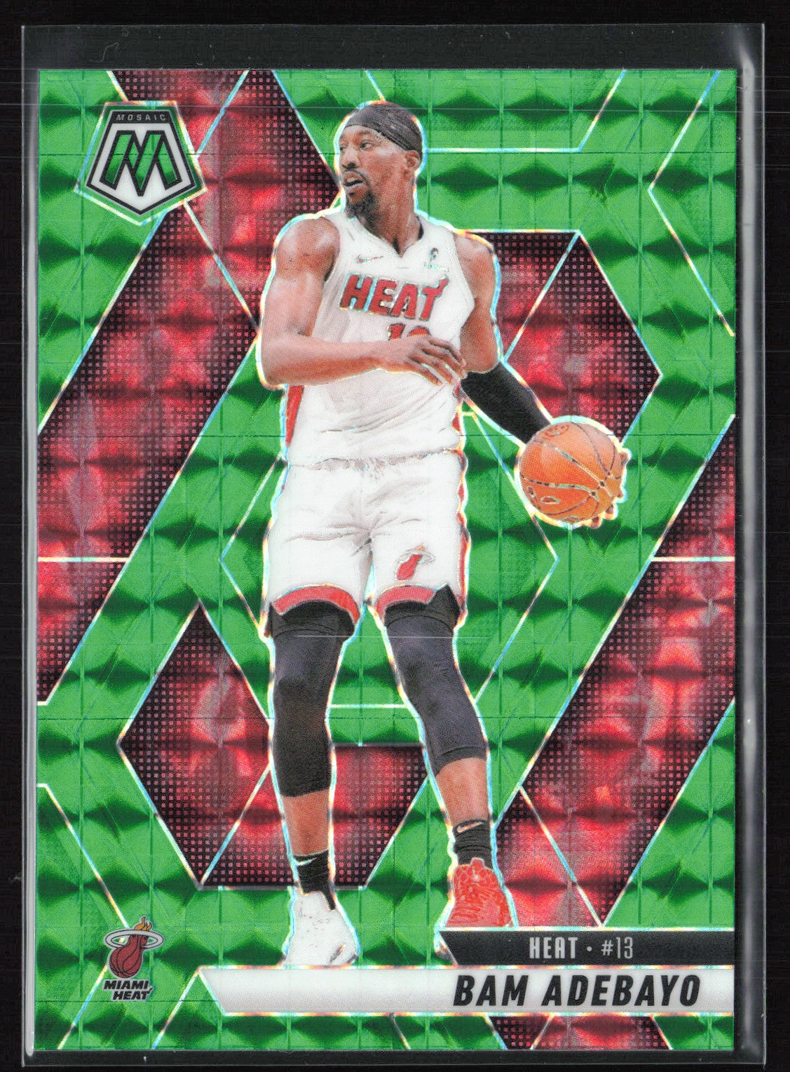 Bam Adebayo Green Mosaic