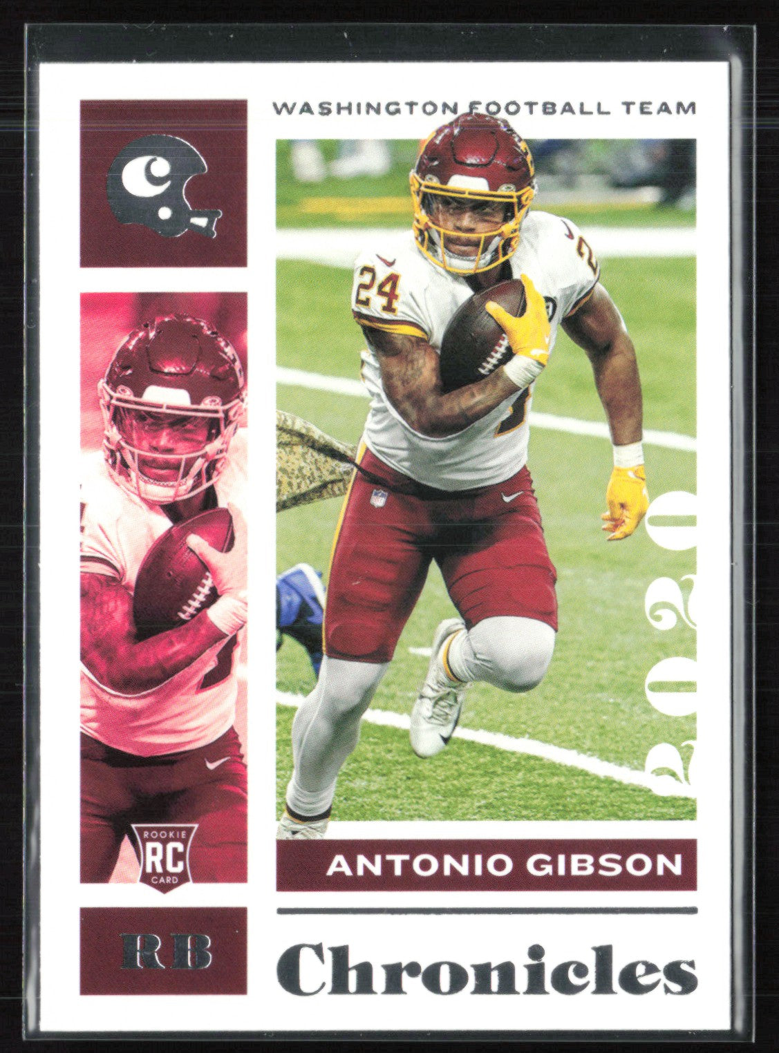 NFLカード Antonio Gibson サインカード2枚セット Antonio Gibson 2020 Select #72 Concourse White /35 Price