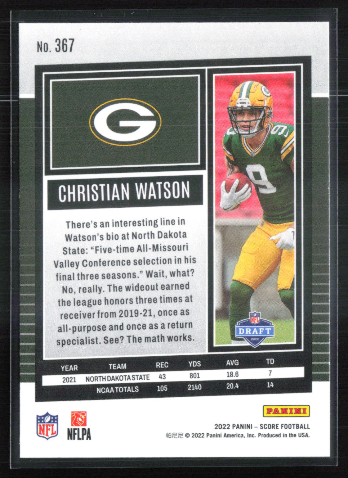 Christian Watson RC