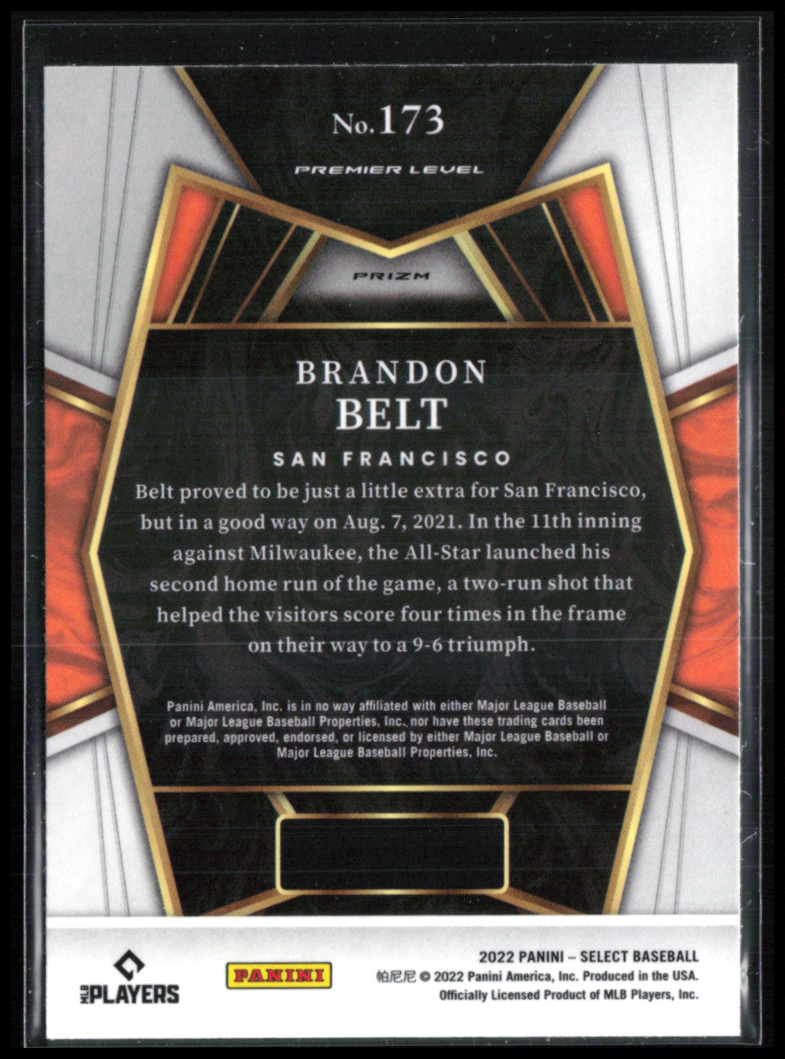 Brandon Belt Red Blue