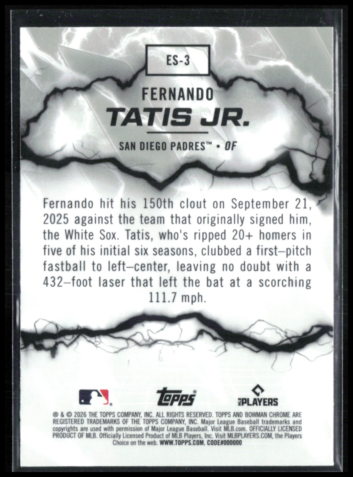 Fernando Tatis Jr Electric Sluggers