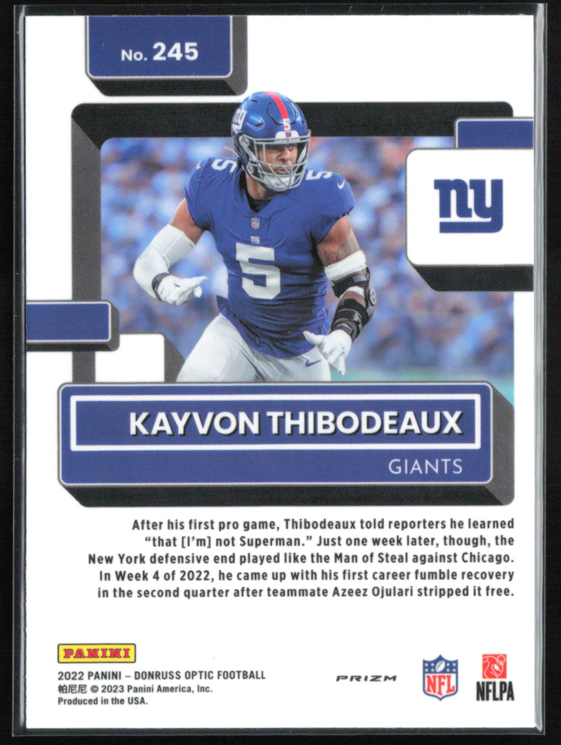 Kayvon Thibodeaux RC Purple Shock