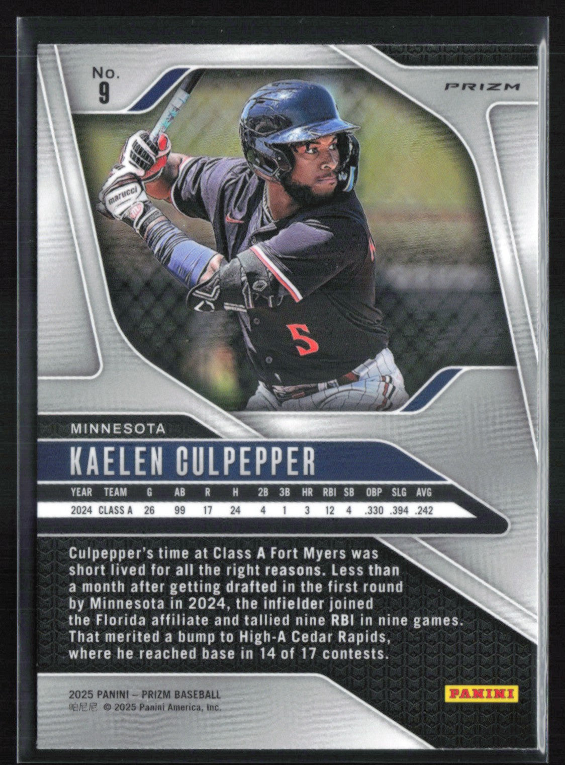 Kaelen Culpepper Silver Prizm