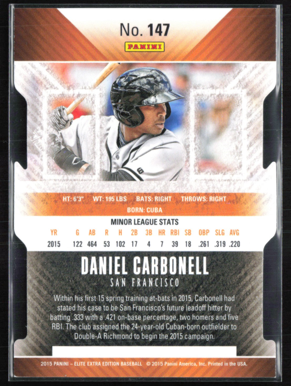 Daniel Carbonell /200 Die-Cut