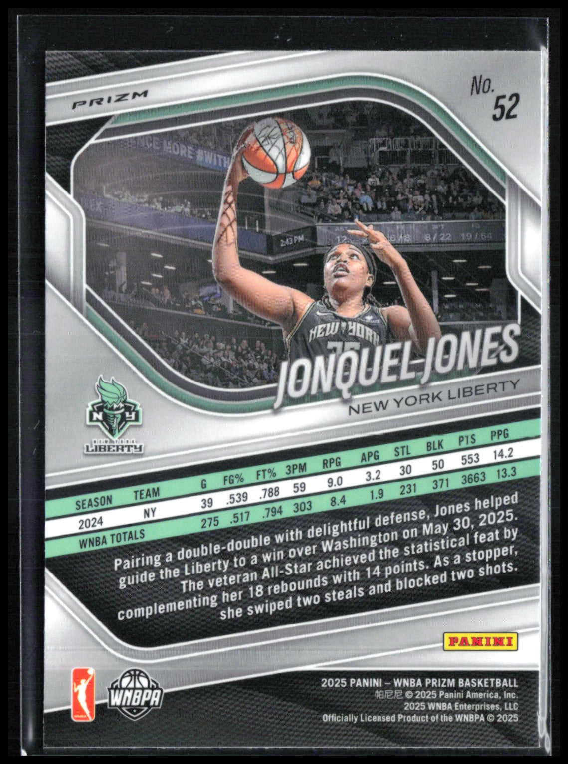 Jonquel Jones Silver