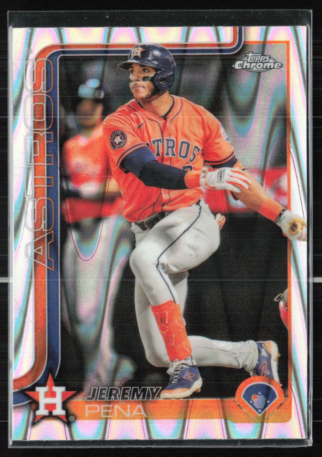 2025 Topps Chrome 239 Jeremy Pena Raywave – Dollar Box