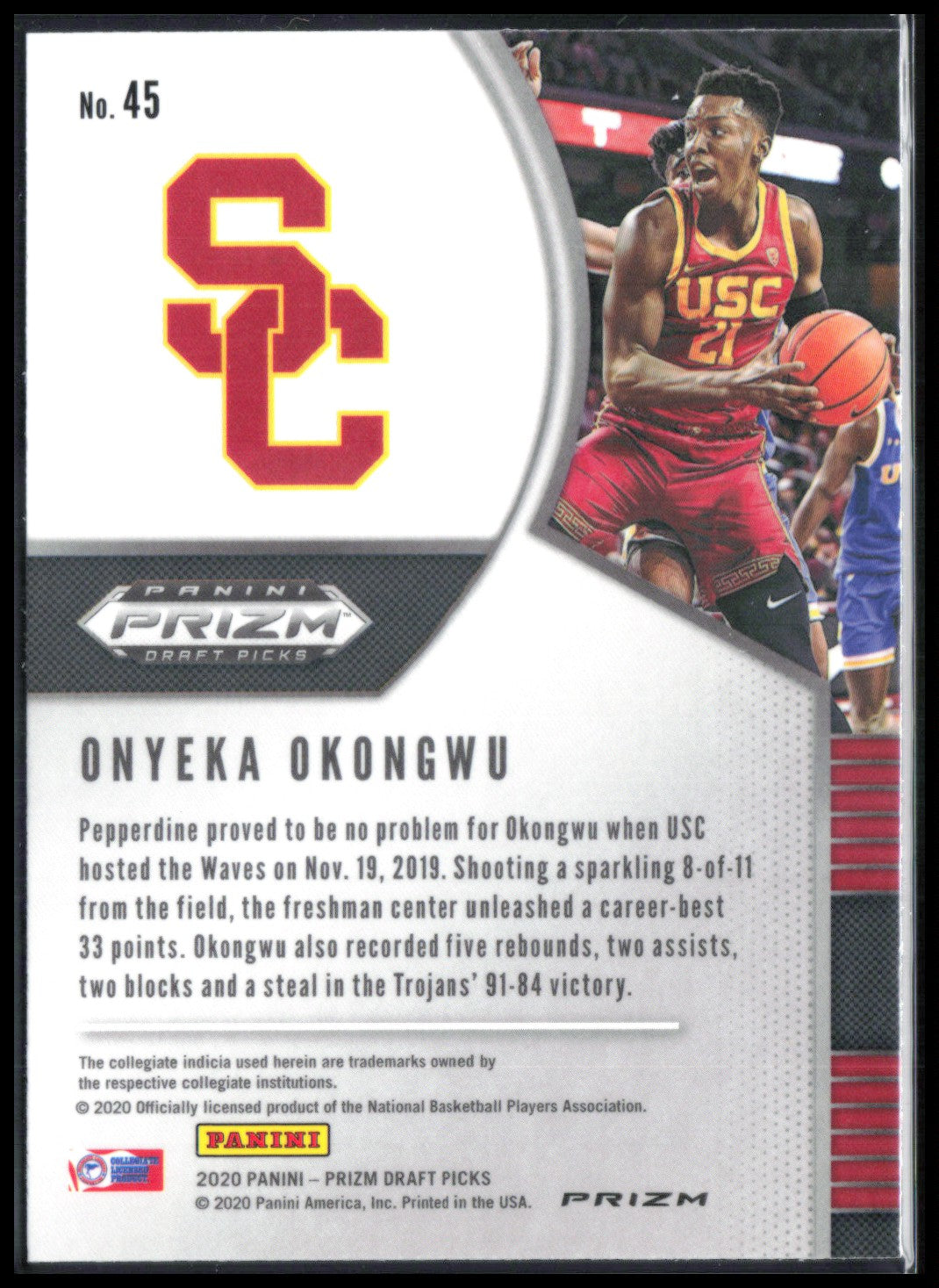 Onyeka Okongwu RC Pink Ice