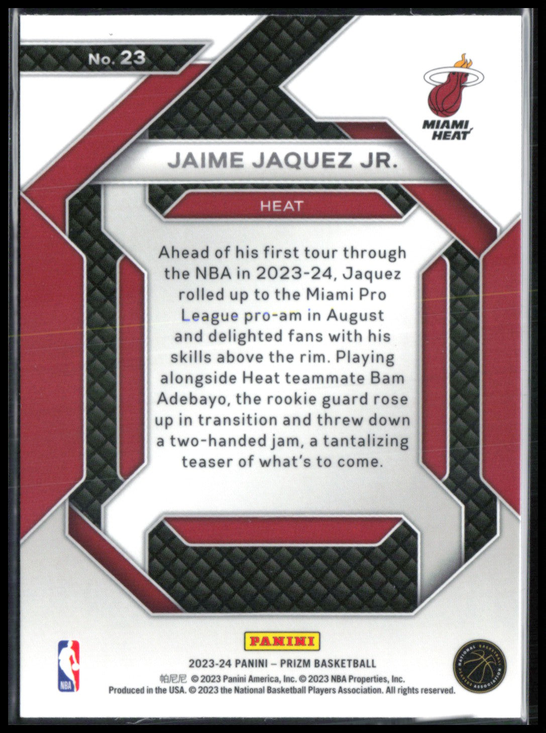 Jaime Jaquez Jr. RC Emergent