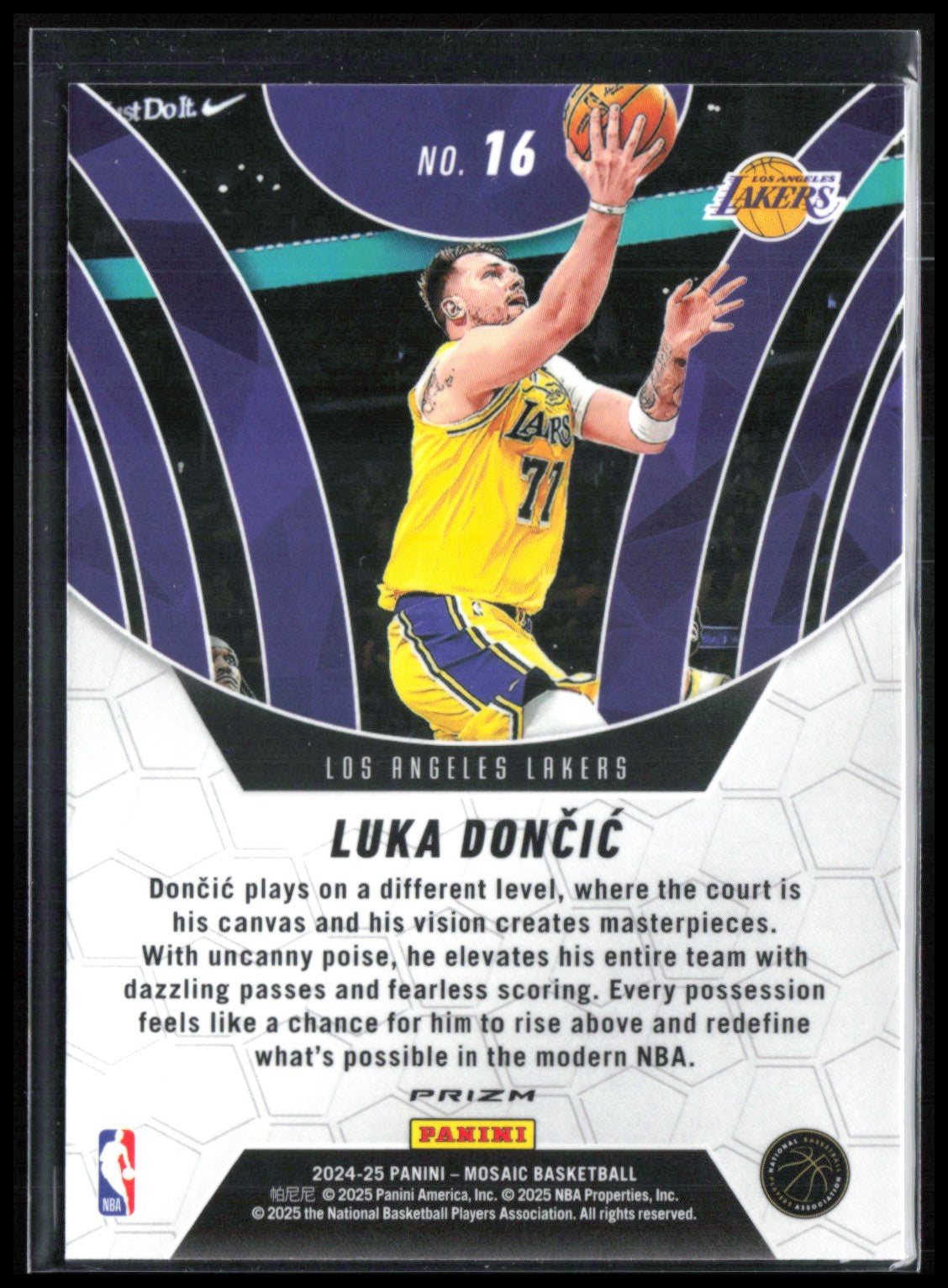 Luka Doncic Elevate Green Mosaic