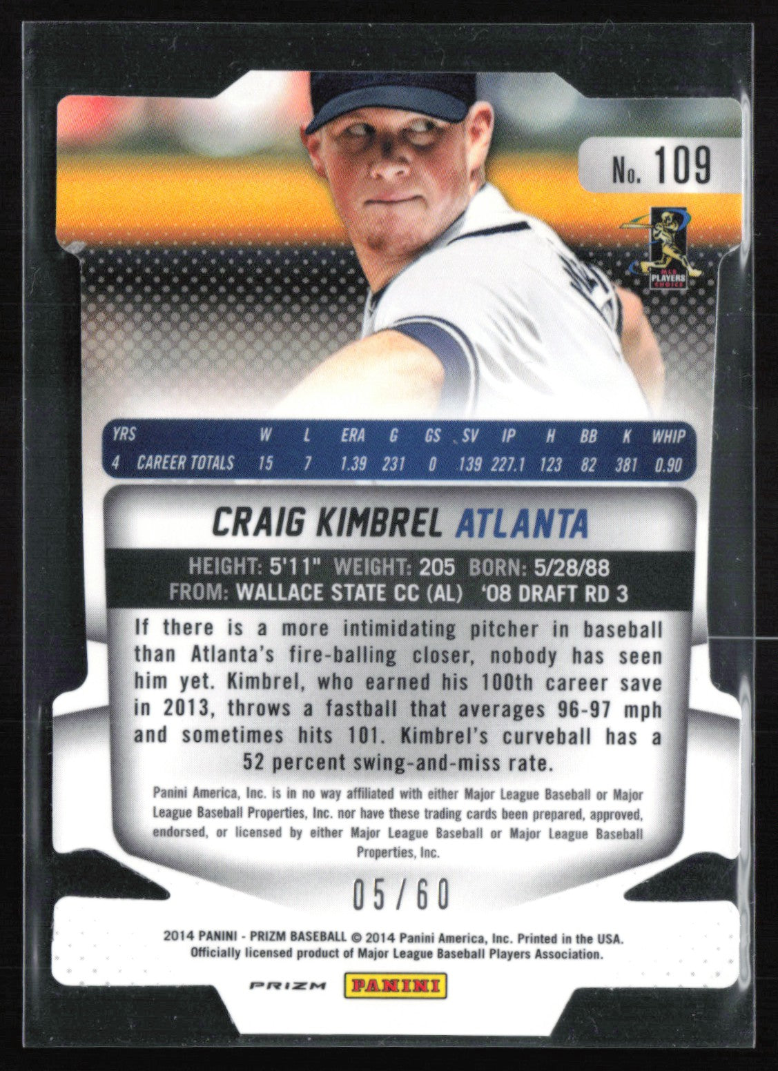 Craig Kimbrel Orange /60