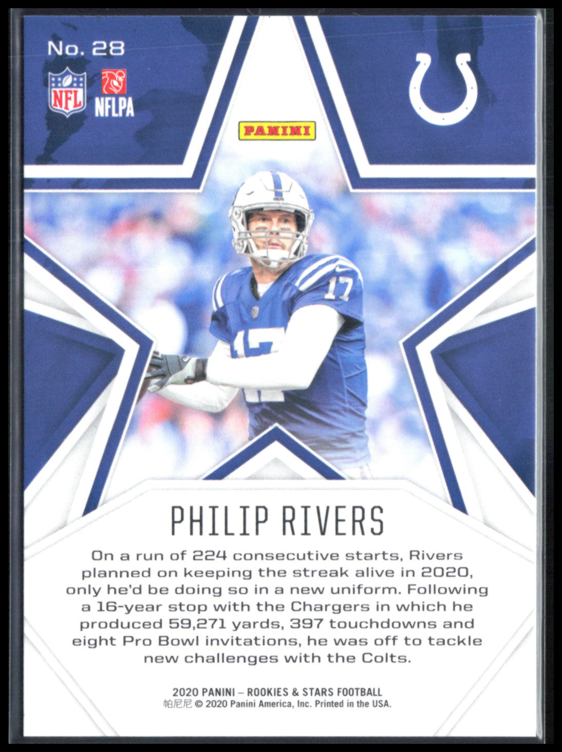 Philip Rivers True Blue /49