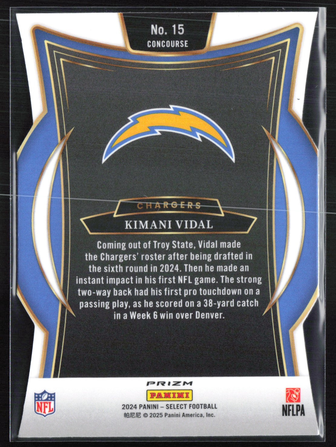 Kimani Vidal RC Silver Die-Cut
