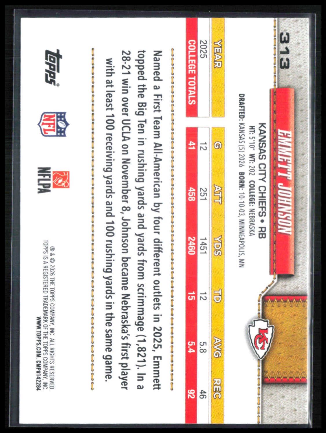 Emmett Johnson RC