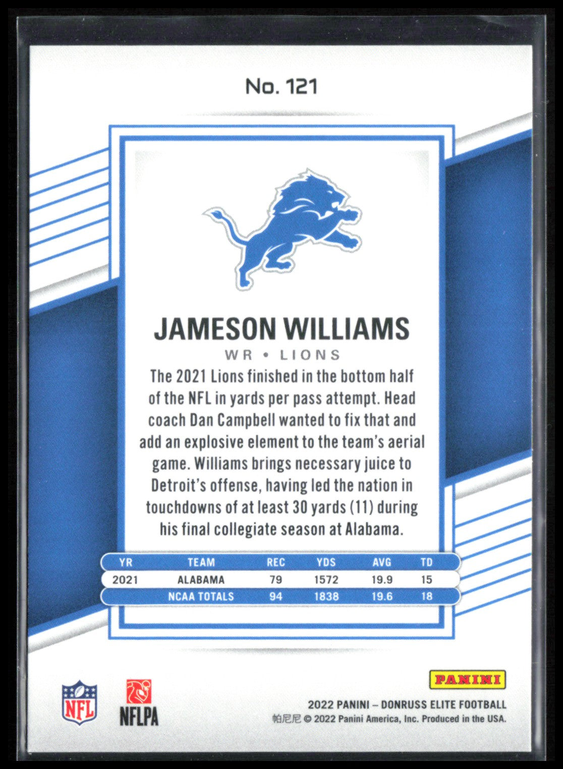 Jameson Williams RC Pink