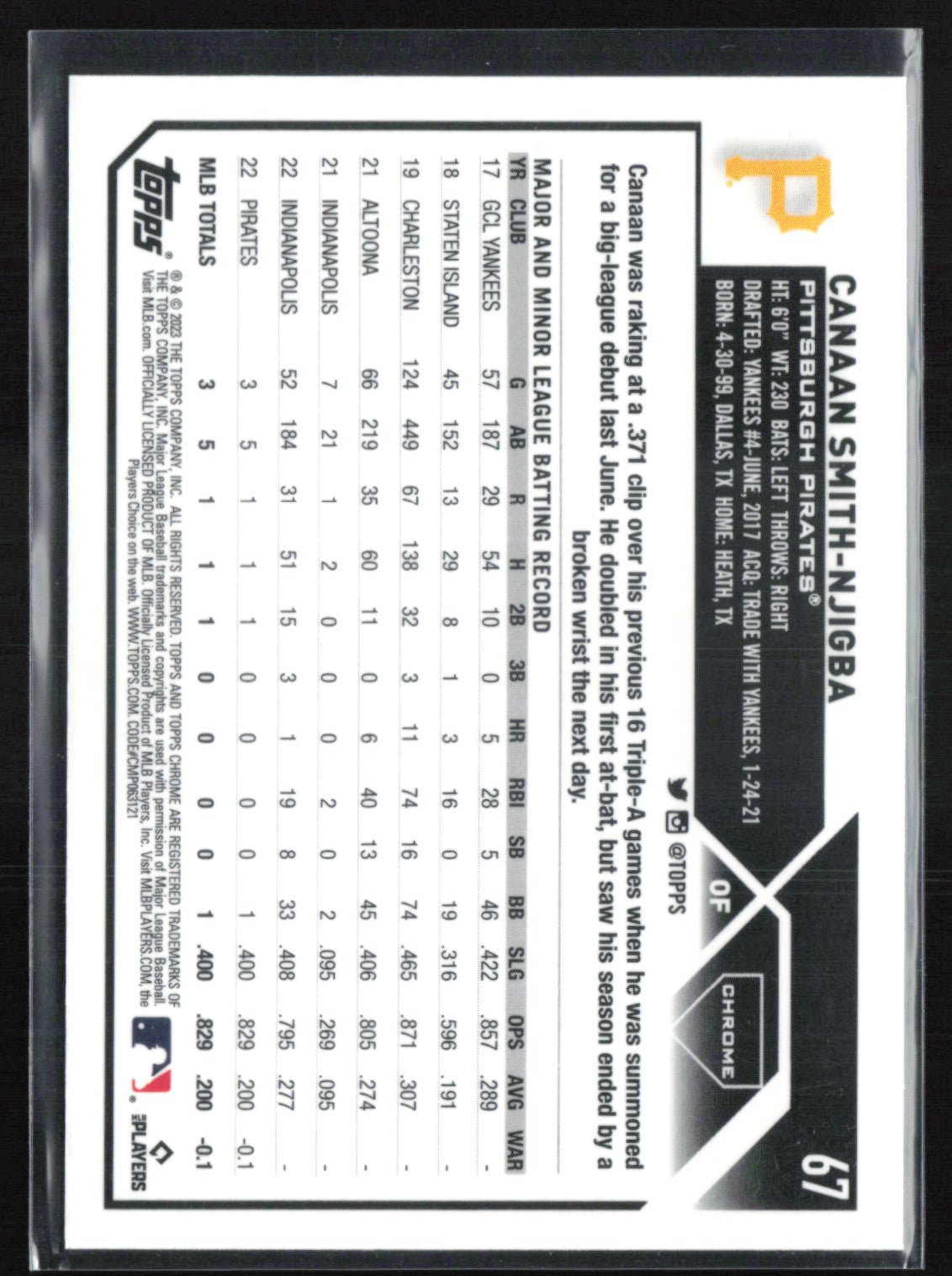 Canaan Smith-Njigba RC