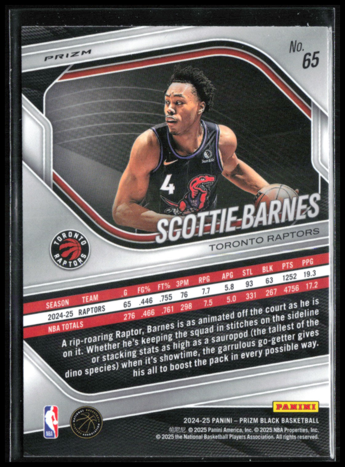 Scottie Barnes Red Wave