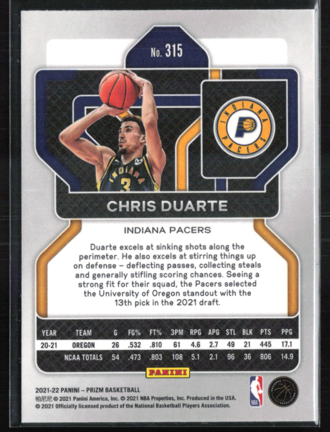 Chris Duarte RC