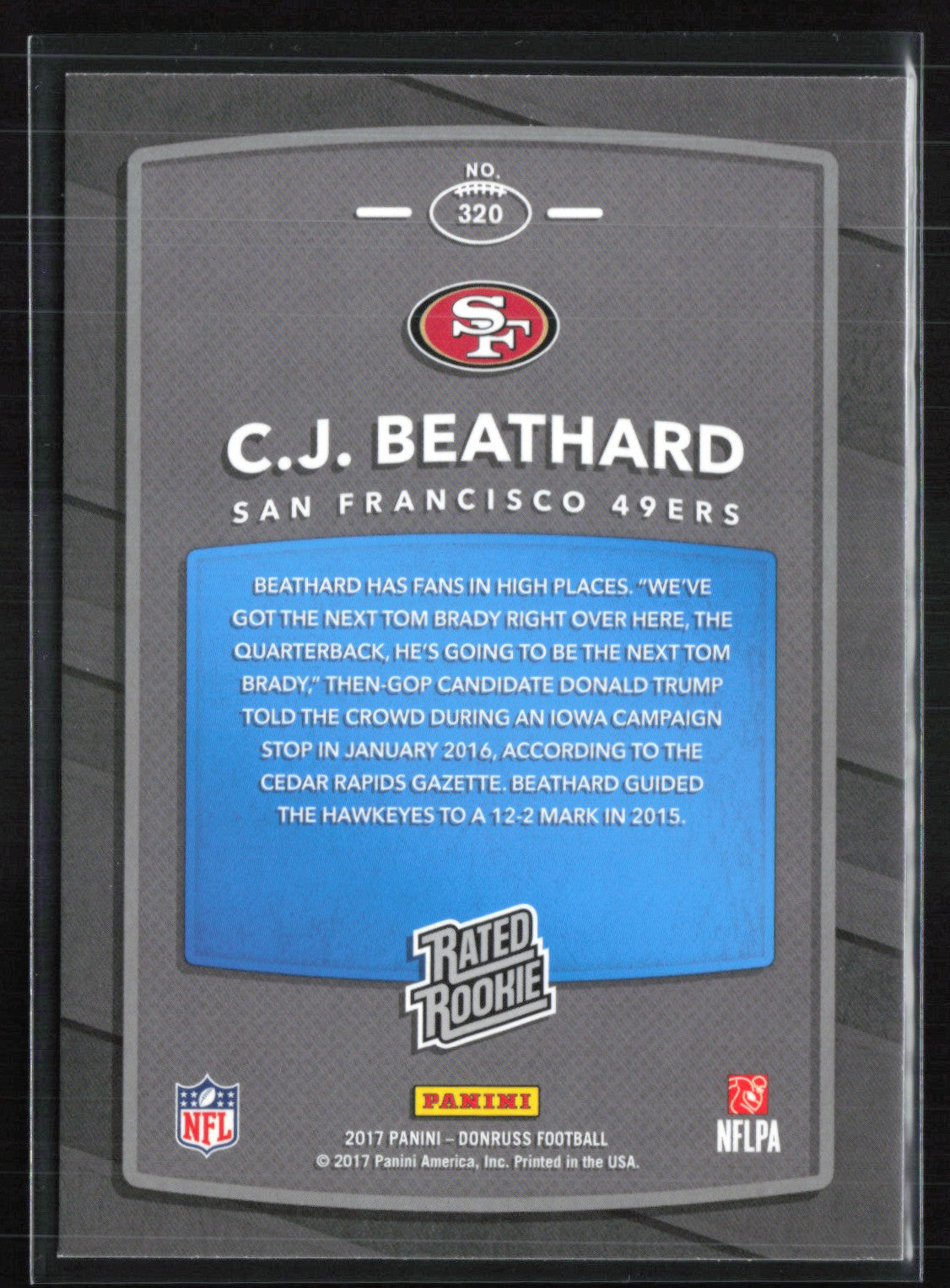 C.J. Beathard RC