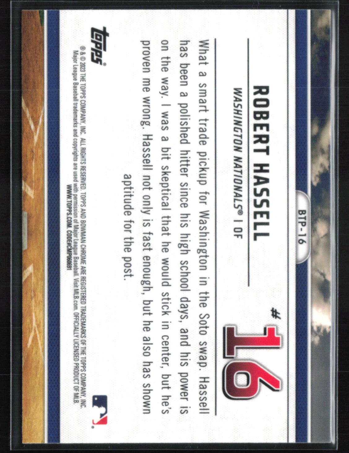 Robert Hassell Top 100