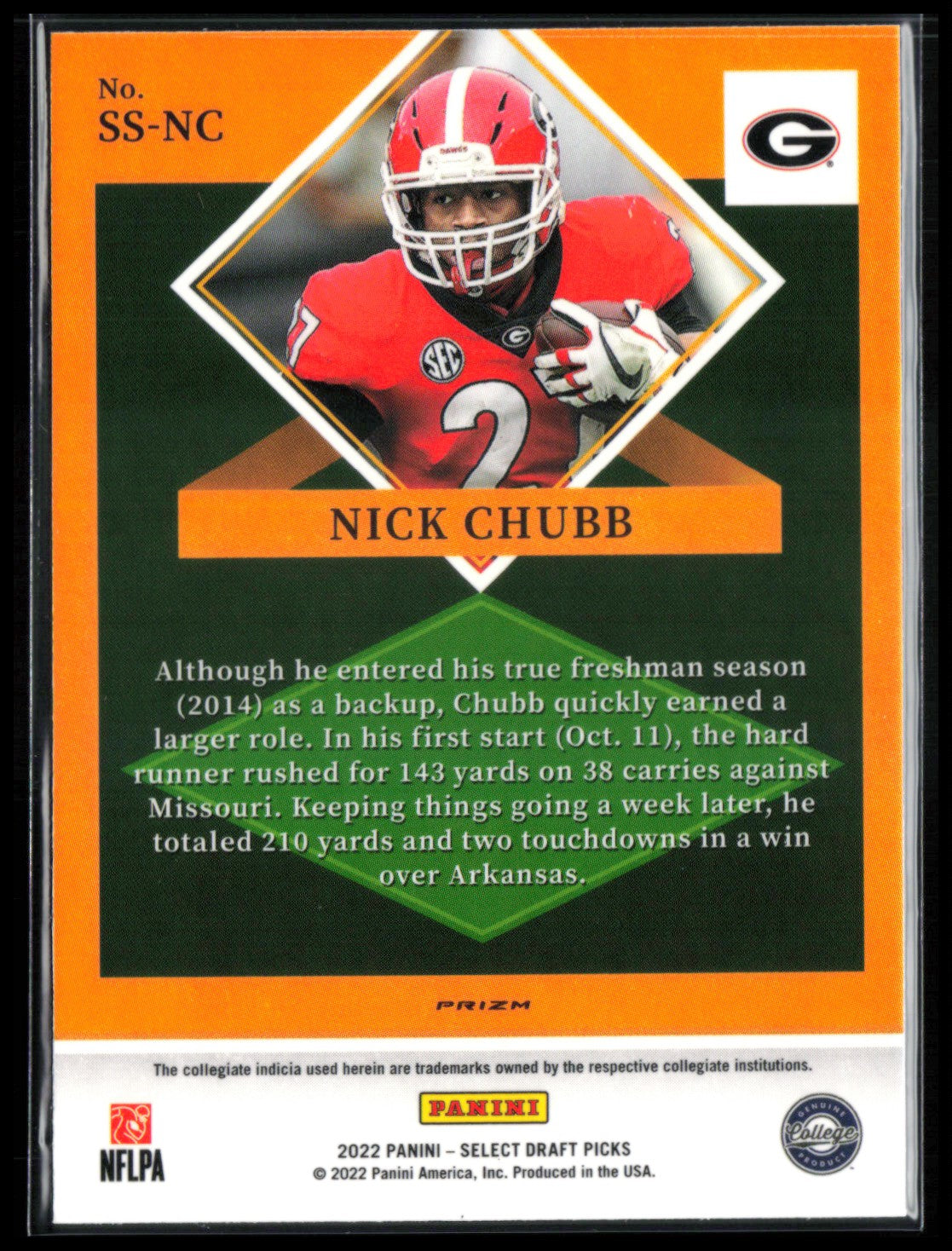 Nick Chubb Silver