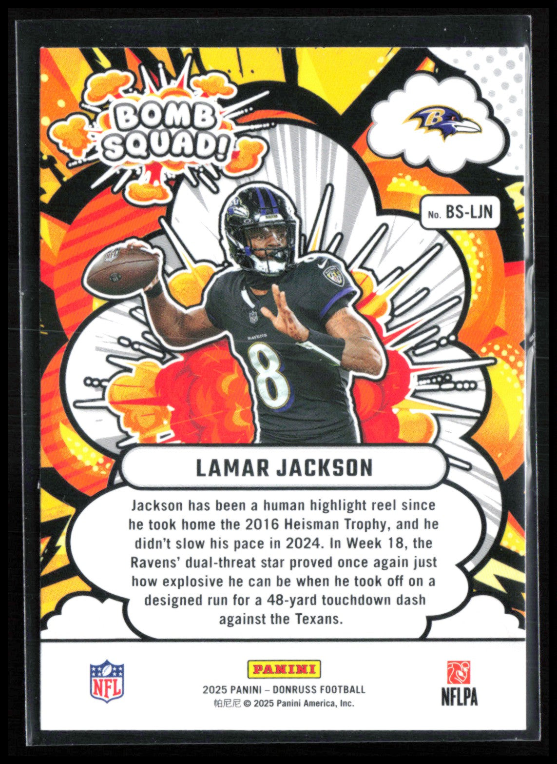 Lamar Jackson Bomb Squad