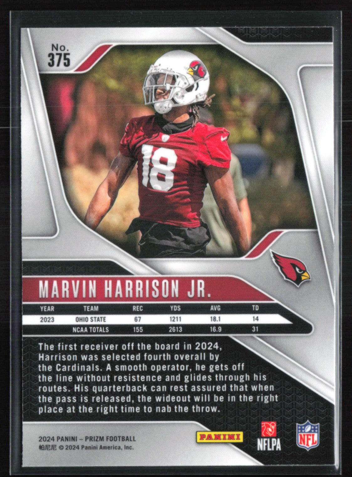 Marvin Harrison Jr. RC 2024 Prizm