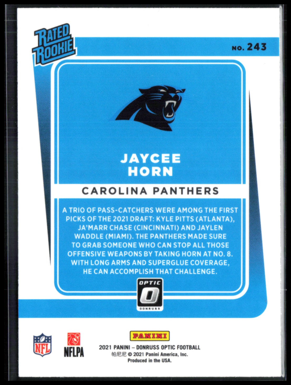Jaycee Horn RC