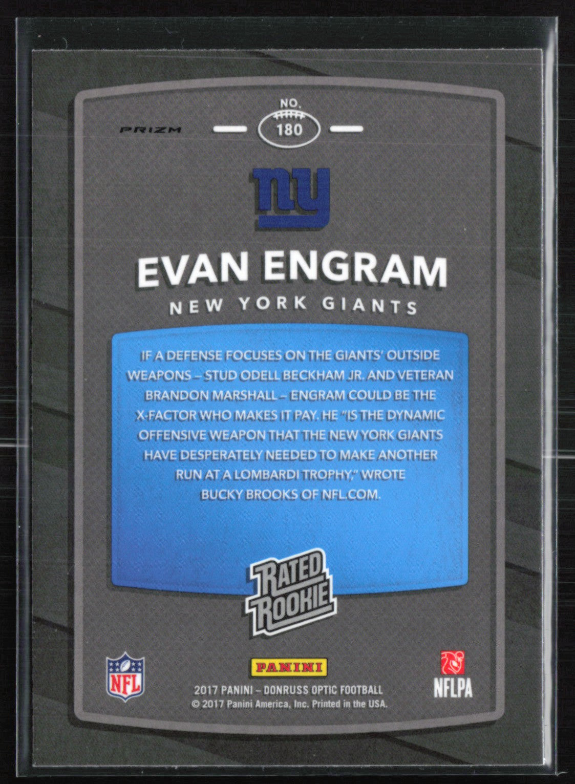 Evan Engram RC Holo