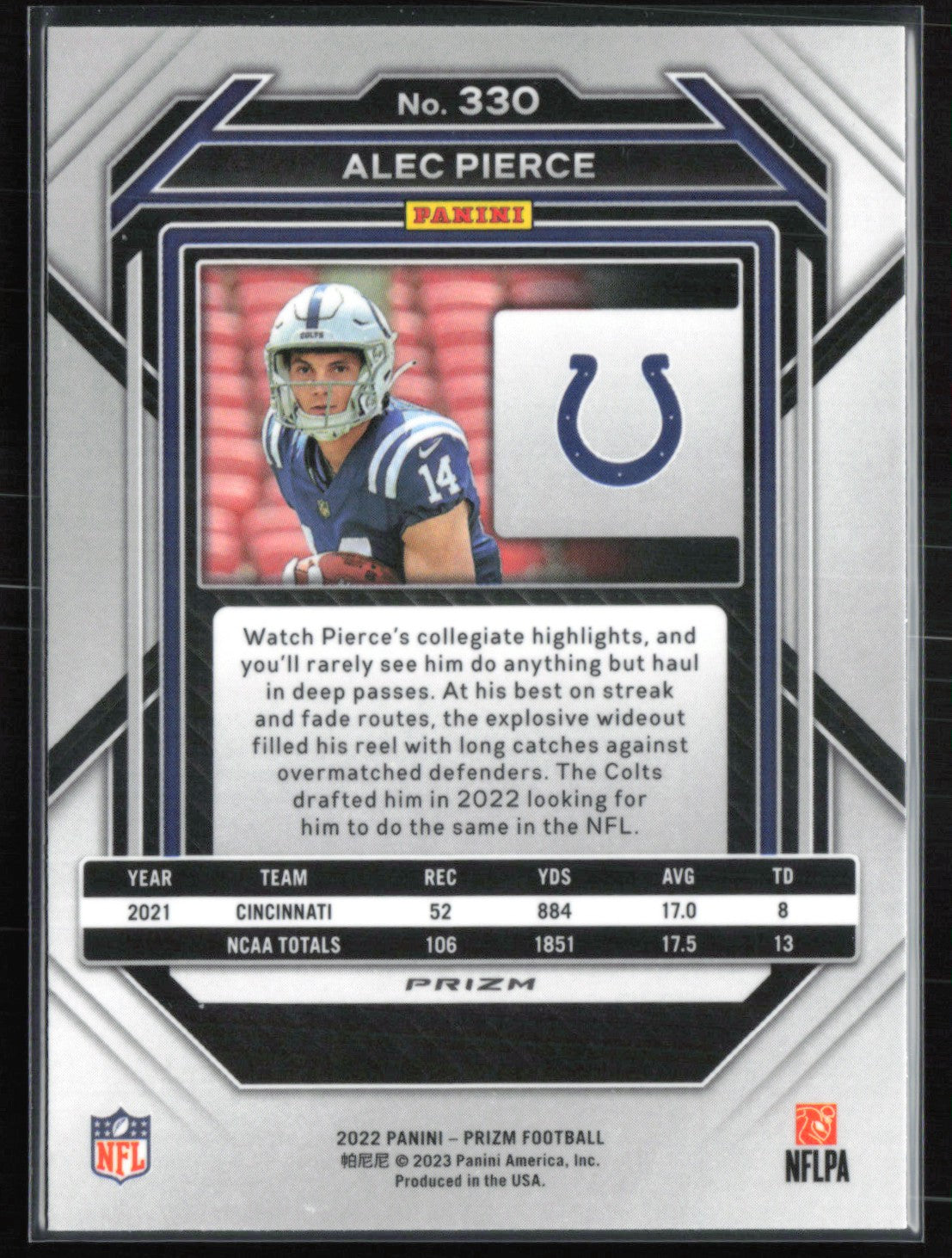 Alec Pierce RC Green