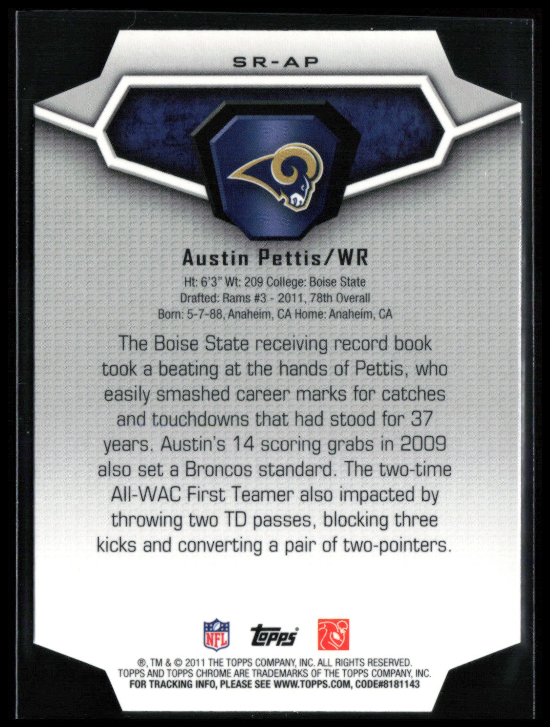 Austin Pettis RC