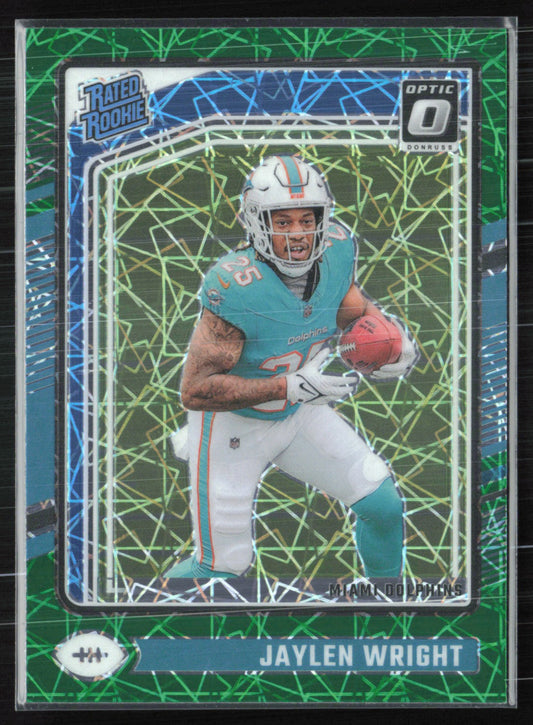 Jaylen Wright RC Green Velocity
