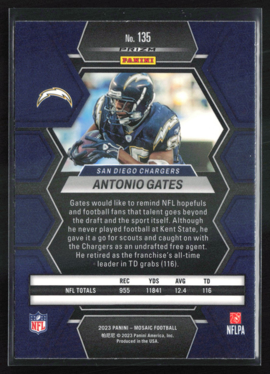 Antonio Gates Reactive Blue