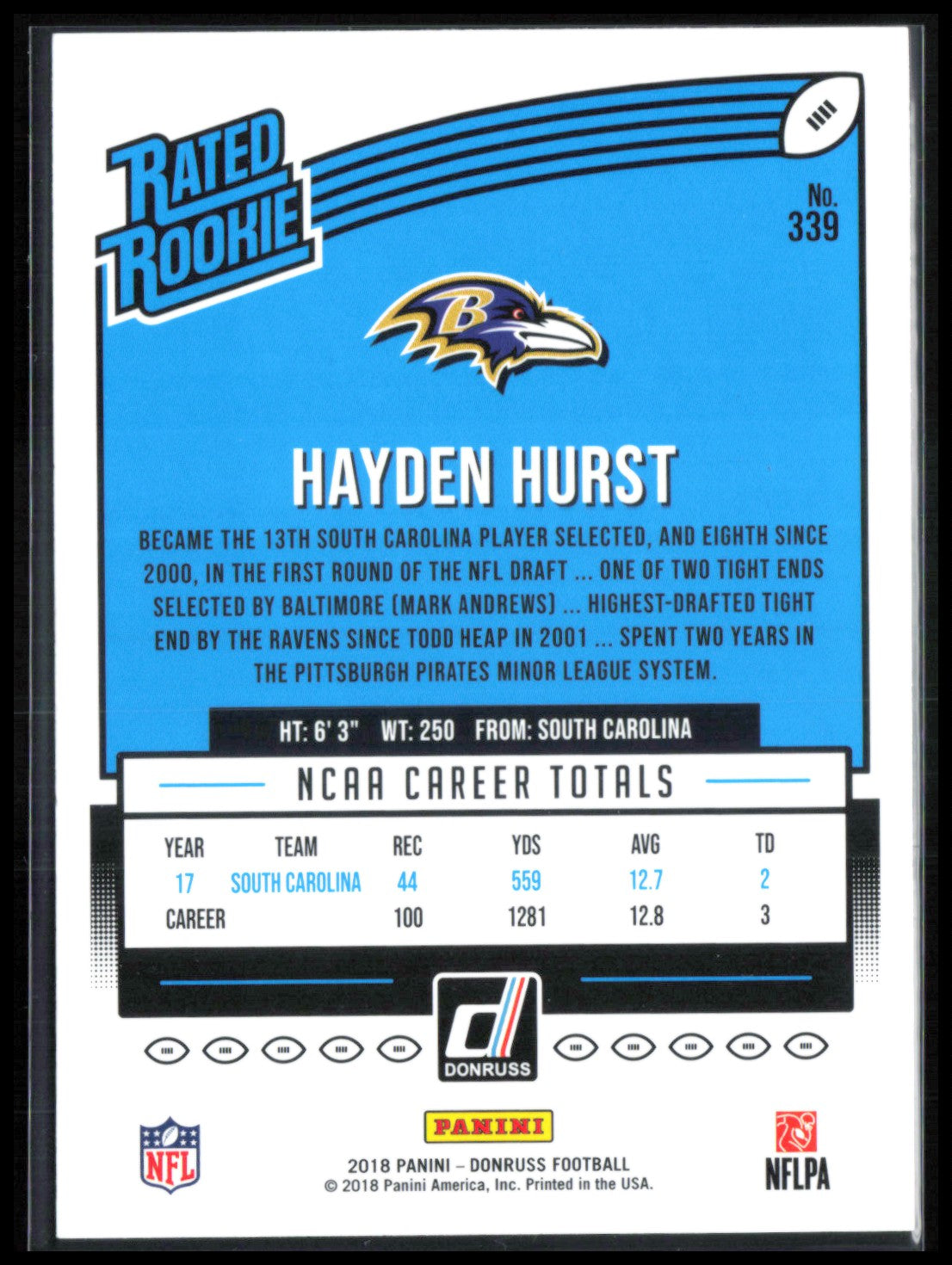 Hayden Hurst RC