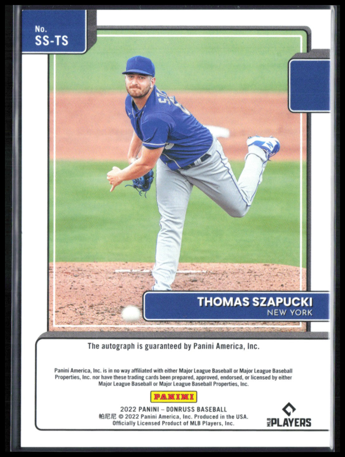 Thomas Szapucki Auto Signature Series