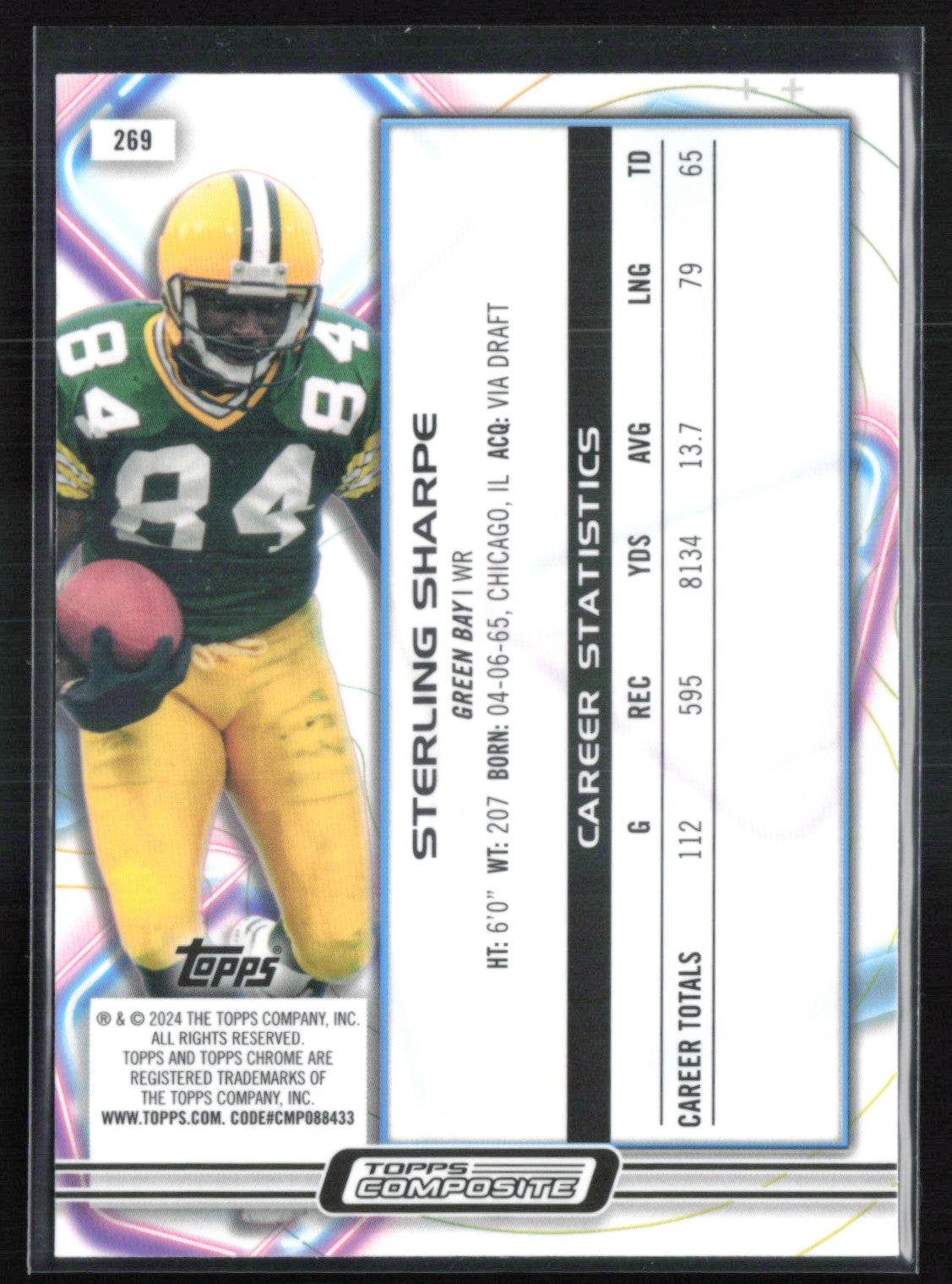 Sterling Sharpe Scope
