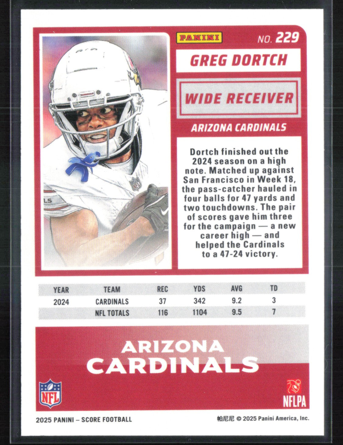 Greg Dortch Gold Zone /50