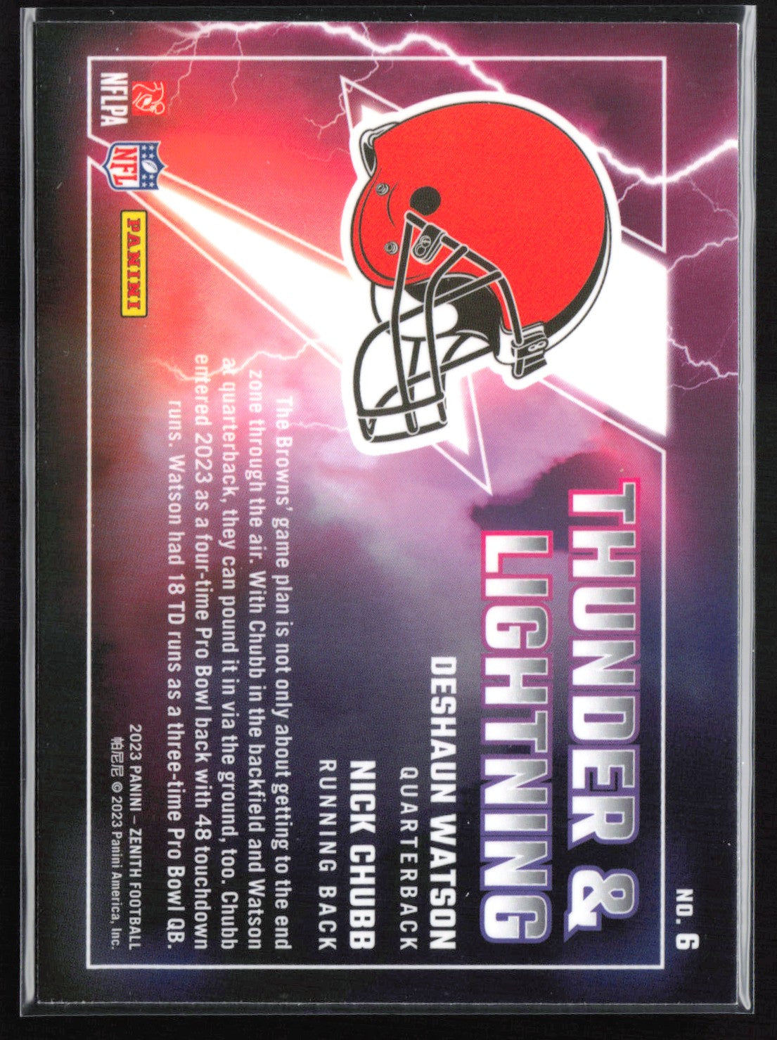 Deshaun Watson / Nick Chubb Mosaic Prizm