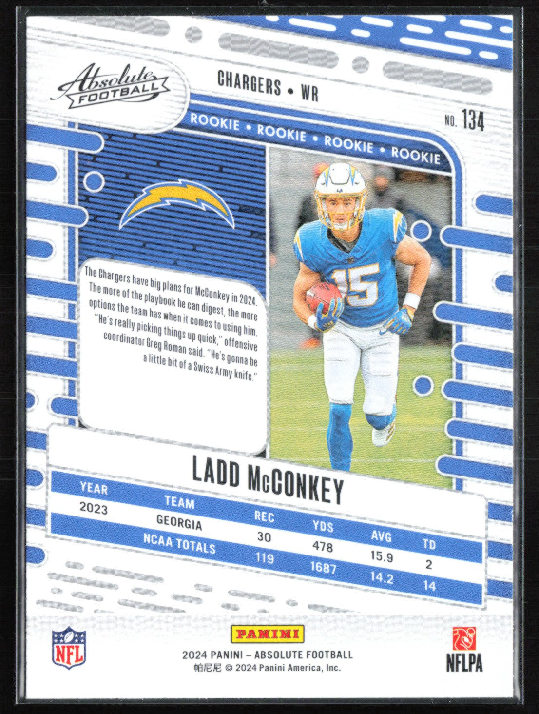 Ladd McConkey RC