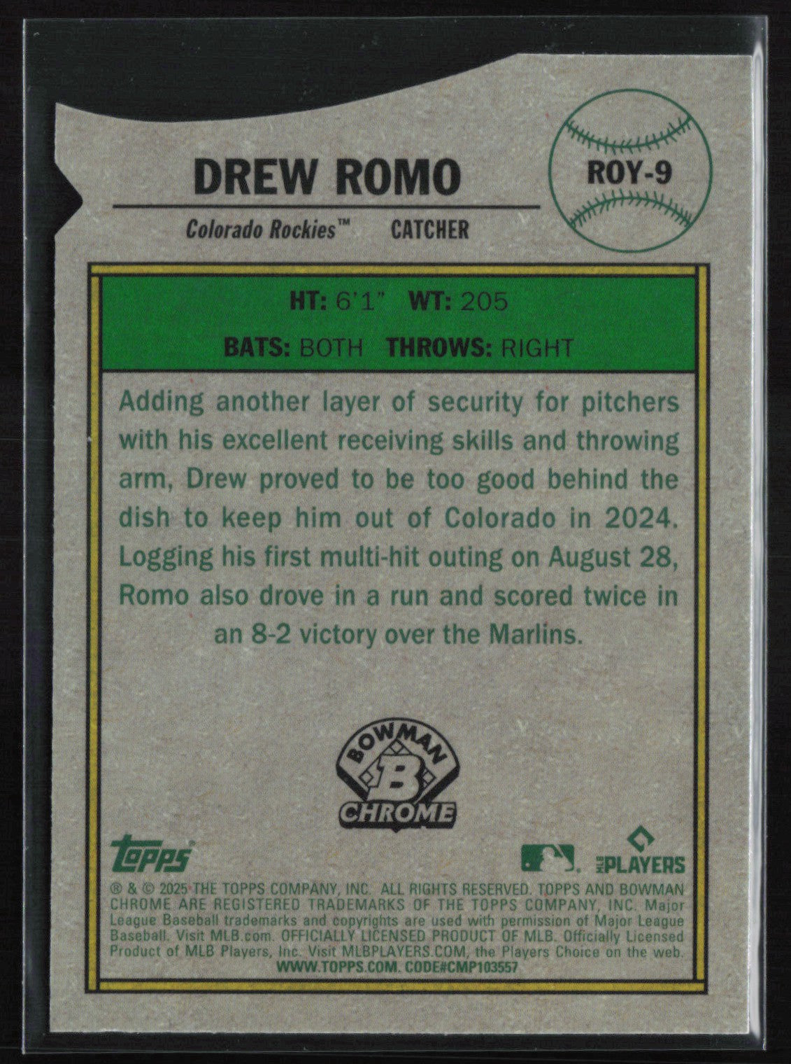 Drew Romo RC Mojo Die-Cut
