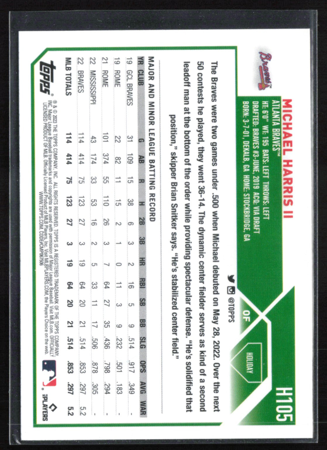 Michael Harris II RC