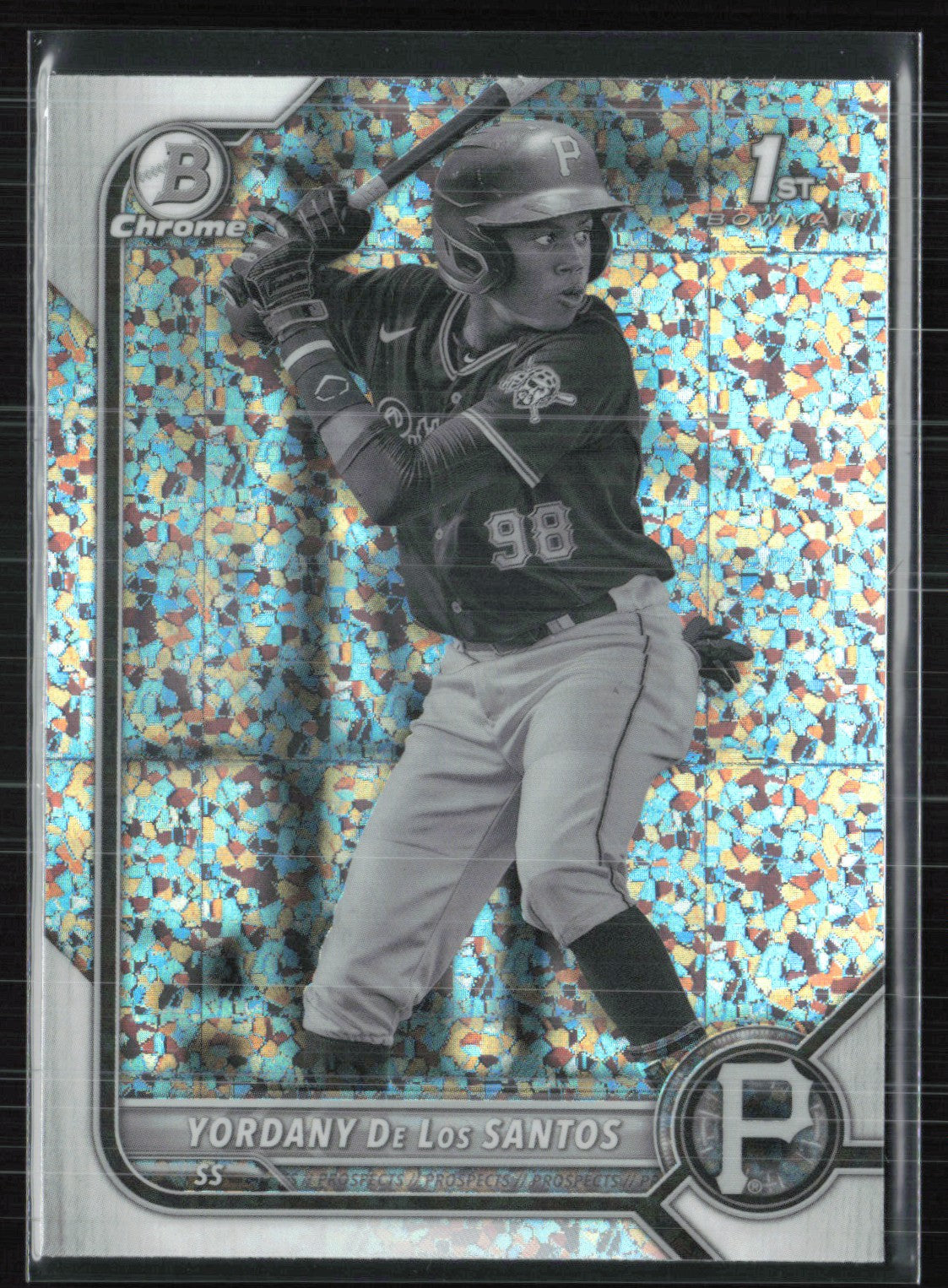 Yordany De Los Santos 1st Bowman B&W Speckle