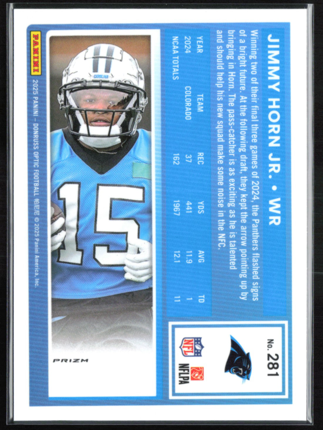 Jimmy Horn Jr RC Blue Hyper