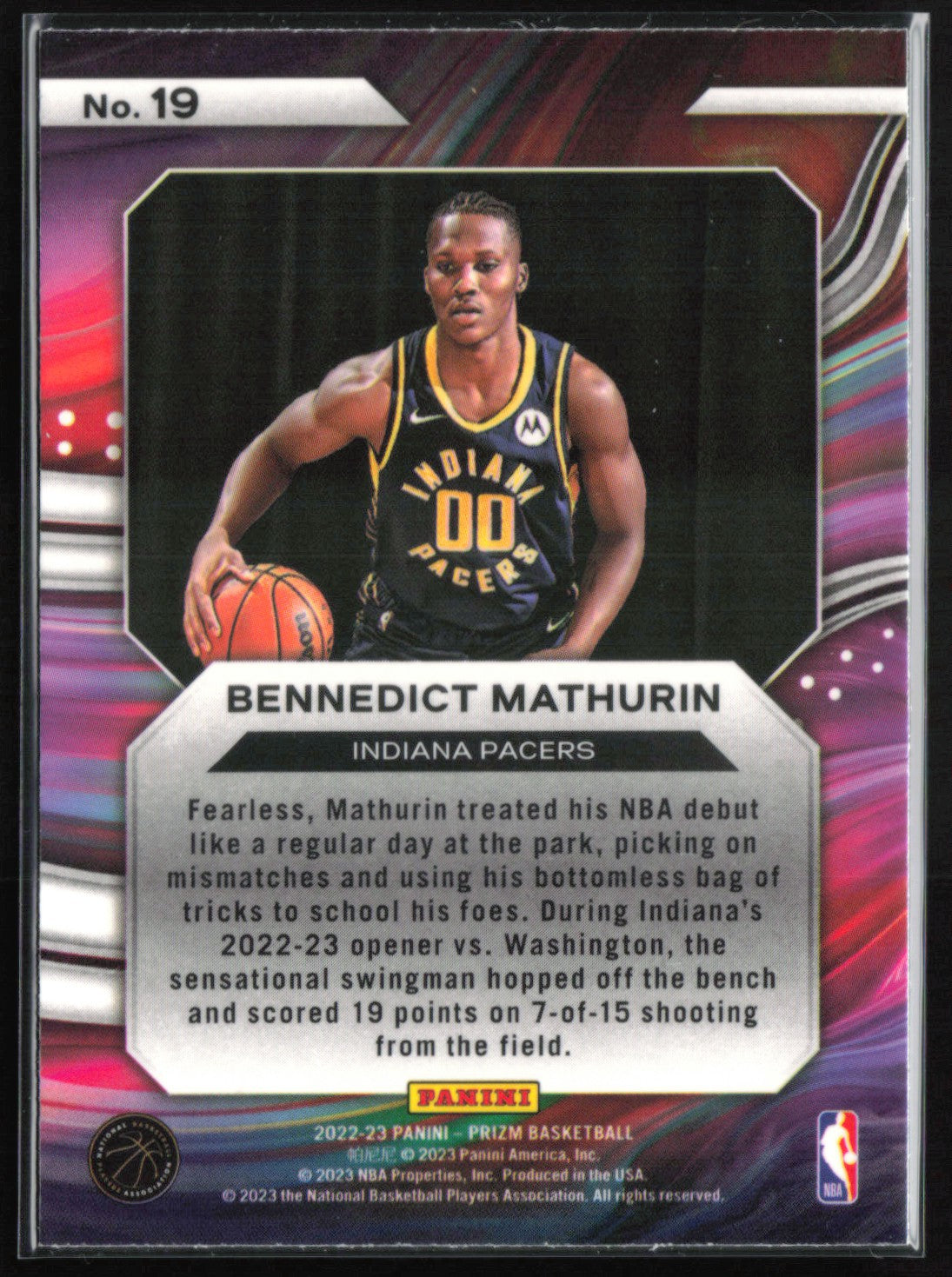 Bennedict Mathurin RC